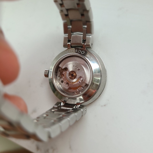 MOVADO l881 Automatic White 29 Diamonds watch - Picture 9 of 9